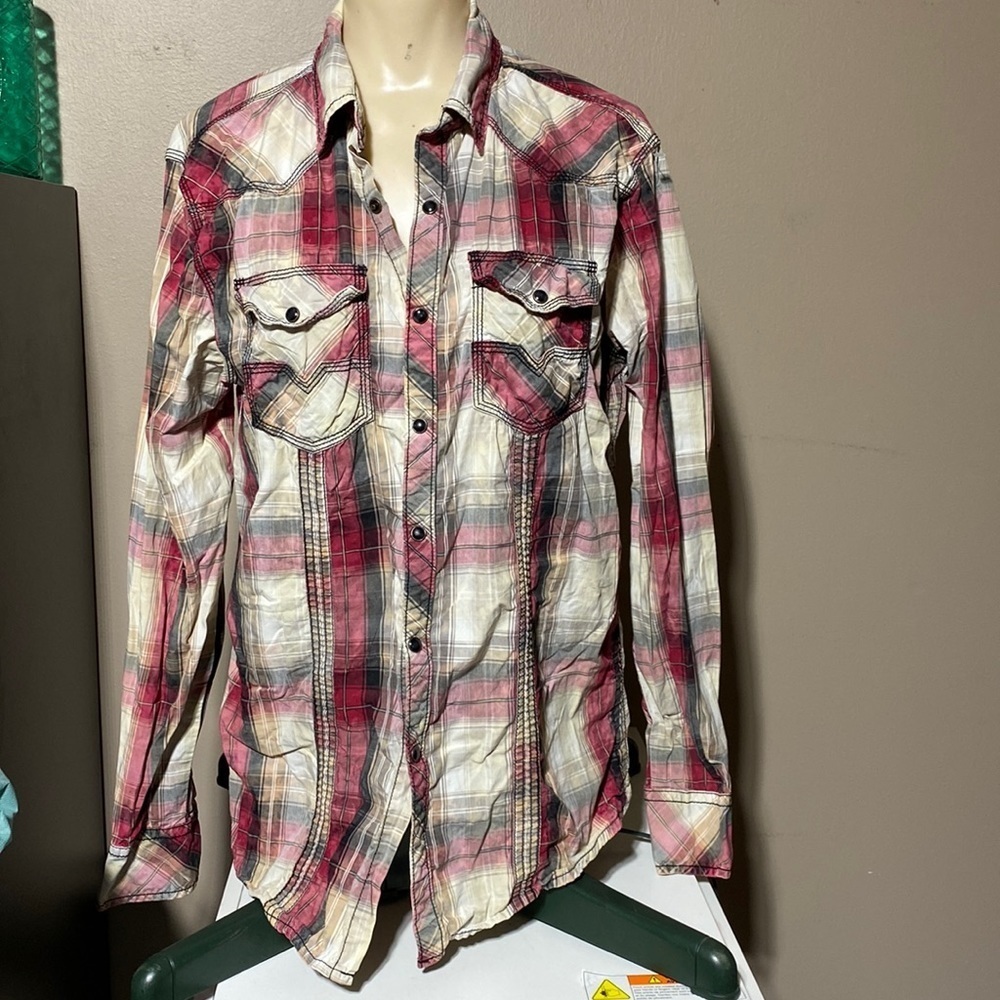 BKE Vintage Hammer Long Sleeve Shirt​​​​